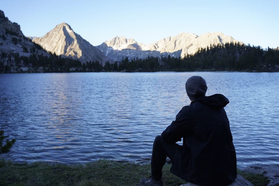 dawn at the lake