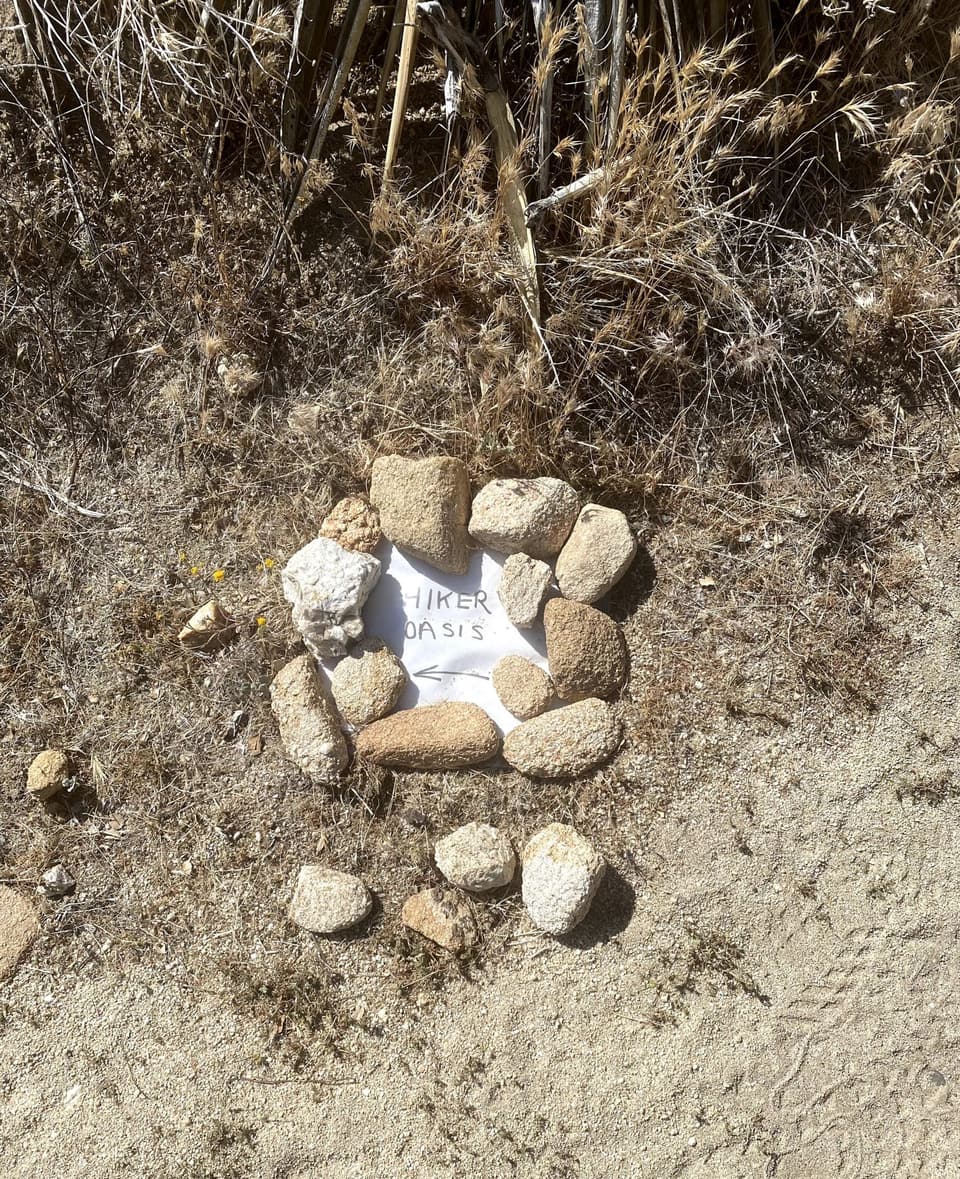 Hiker Oasis this way, day 9